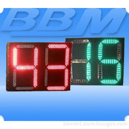 LED Countdown Meter with Two-Digit Bi-Color